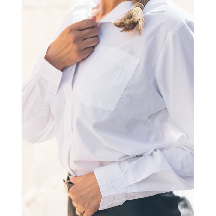 HÉST AS Hést Iris shirt Woven Blouse/Top/Shirt 000 White